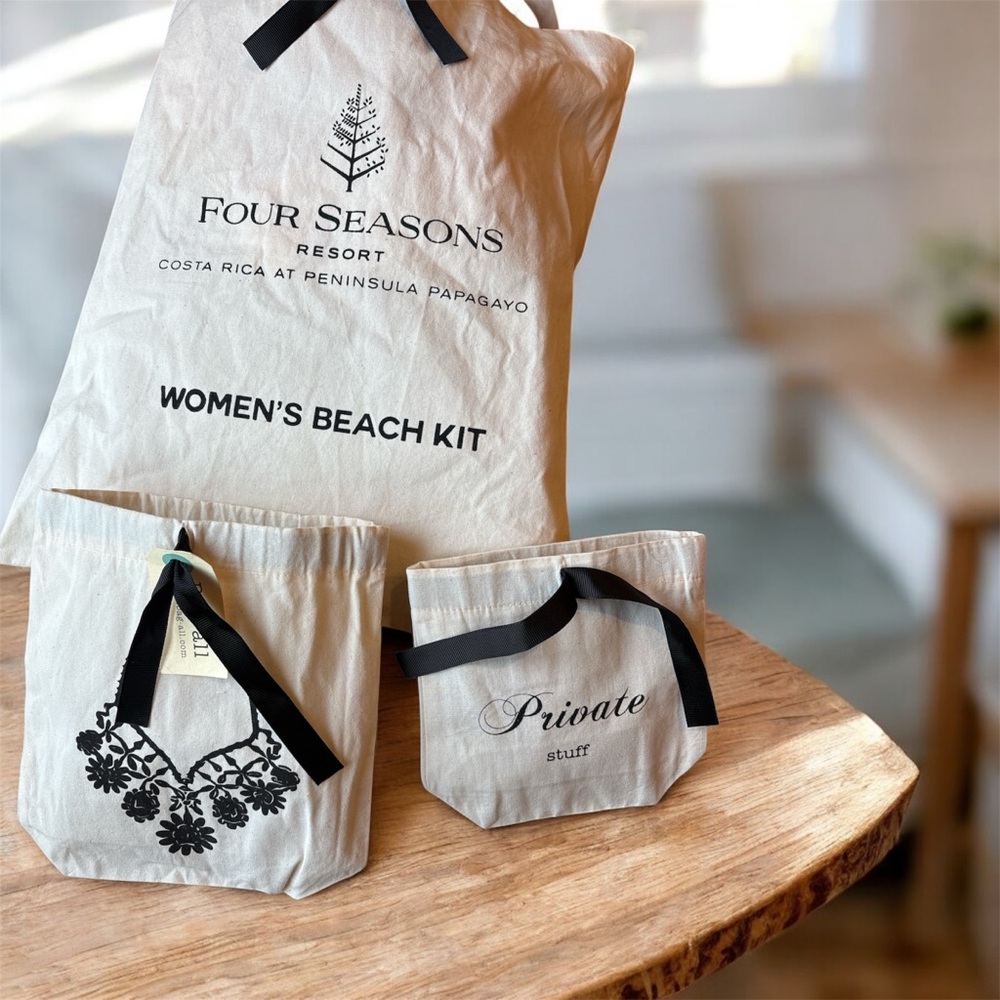 Four Seasons Cotton Bag Set - Picture 7 of 10